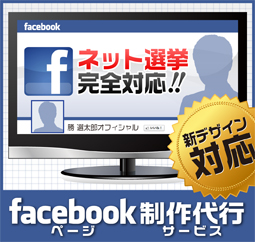 政治家専用facebookページ制作＆更新マニュアルセット 